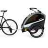 Burley DLite X | Premium 1 or 2-Seat Bike Trailer & Stroller with Adjustable Suspension, Spacious Seating & Compact Fold view 3