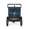 Burley Encore X | 2-Seat Bike Trailer & Stroller with Suspension, Padded Seats, Weather-Resistant Cover & Compact Fold view 2