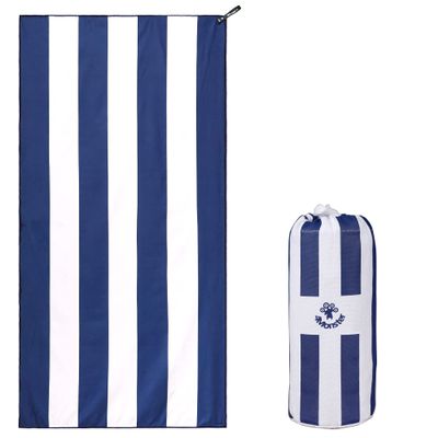 4Monster Microfiber Beach Towel Quick Dry,Super Absorbent Lightweight Travel Towel for Swimmers, Sand Free Camping Towel, Beach Towels for Pool,Swim,Water Sports,Yoga