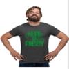 4X-Large Heather Black Mens Here to Paddy Funny St. Patricks Day Gift Idea T-Shirt view 1