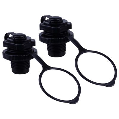 2 Pcs Kayak Air Valve Boat River Raft River Floats Air Mattress Plug Replacement Kayak Accessories Tube Valve Replacement Air Bed Plugs Caps Embark Lovers PVC Marine Mattress Bed