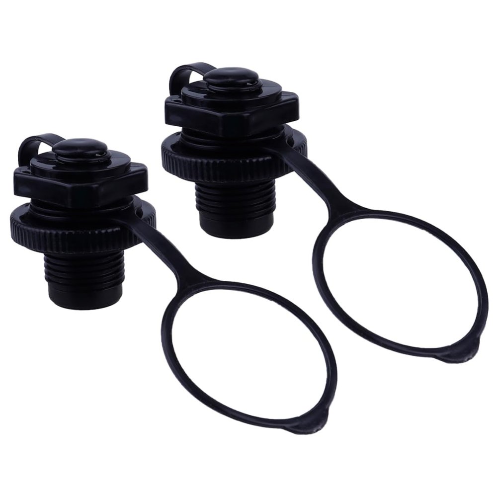 2 Pcs Kayak Air Valve Boat River Raft River Floats Air Mattress Plug Replacement Kayak Accessories Tube Valve Replacement Air Bed Plugs Caps Embark Lovers PVC Marine Mattress Bed