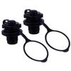 2 Pcs Kayak Air Valve Boat River Raft River Floats Air Mattress Plug Replacement Kayak Accessories Tube Valve Replacement Air Bed Plugs Caps Embark Lovers PVC Marine Mattress Bed view 1
