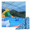 Camouflage Net Blue Swimming Pool Shade Net 34m 36m 44m 58m 67m 88m, Outdoor Sunscreen Camo Netting, Military Net, Hunting Camouflage Net, Pergola Patio Garden Shade Decorative Net ( Size : 4x4m view 1