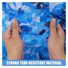 Camouflage Net Blue Swimming Pool Shade Net 34m 36m 44m 58m 67m 88m, Outdoor Sunscreen Camo Netting, Military Net, Hunting Camouflage Net, Pergola Patio Garden Shade Decorative Net ( Size : 4x4m view 3