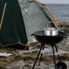 RIPTEADRY Camping Teapot, 1L Stainless Outdoor Kettle, Camping Kettle, Portable Lightweight Camp Kettle Camp Tea Pot, for Hiking, Camping, Outdoor Campfire Use view 4
