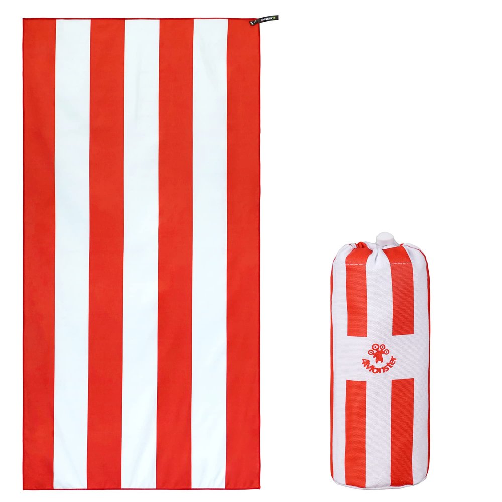 4Monster Microfiber Beach Towel Quick Dry,Super Absorbent Lightweight Travel Towel for Swimmers, Sand Free Camping Towel, Beach Towels for Pool,Swim,Water Sports,Yoga