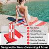 4Monster Microfiber Beach Towel Quick Dry,Super Absorbent Lightweight Travel Towel for Swimmers, Sand Free Camping Towel, Beach Towels for Pool,Swim,Water Sports,Yoga view 2