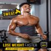Sweat Spark Waist Trimmer for Men (Grey, Small) - Sweat More, Shape Your Back & Abdomen, Wear During Workout view 2