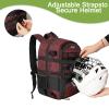 Goloni Lacrosse Equipment Backpack with Two Sticks holder and Separate Cleats Compartment Field Hockey Bag view 2