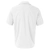 Men's Casual Button Down Shirts Short Sleeve Cotton Linen Tops Regular Fit T-Shirts Summer Beach Dress Shirt E-White view 4