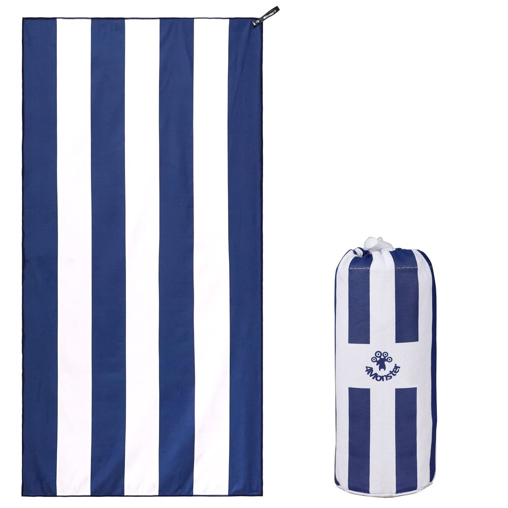 4Monster Microfiber Beach Towel Quick Dry,Super Absorbent Lightweight Travel Towel for Swimmers, Sand Free Camping Towel, Beach Towels for Pool,Swim,Water Sports,Yoga