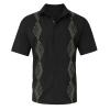 Men's Casual Button Down Shirts Short Sleeve Cotton Linen Tops Regular Fit T-Shirts Summer Beach Dress Shirt E-Black view 3