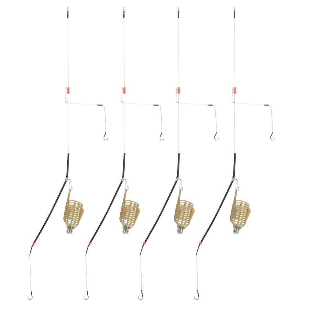 4PCS Fishing Bait Cage, Lightweight Portable Fishing Lure Bait Trap Basket Feeder Fish Tackle Accessories (30g 4 for Sale)