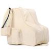 Fydelity Roller Skate Bags for Women | Convertible 2-in-1 Roller Skate Backpack | Heavy Duty Skating Bag for Girls & Women - Corduroy, Beige view 1