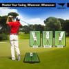 Birdie Mat Pro Premium Swing Training Mat for Analyzing Swing Path and Ball Impact view 3