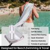 4Monster Microfiber Beach Towel Quick Dry,Super Absorbent Lightweight Travel Towel for Swimmers, Sand Free Camping Towel, Beach Towels for Pool,Swim,Water Sports,Yoga view 2