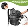 Goloni Lacrosse Bag, Youth & Adult Lacrosse Backpack with Tow Stick Holder and Shoes Compartment,Waterproof Field Hockey Bag for Boys & Girls view 2