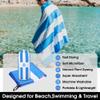 4Monster Microfiber Beach Towel Quick Dry,Super Absorbent Lightweight Travel Towel for Swimmers, Sand Free Camping Towel, Beach Towels for Pool,Swim,Water Sports,Yoga view 2