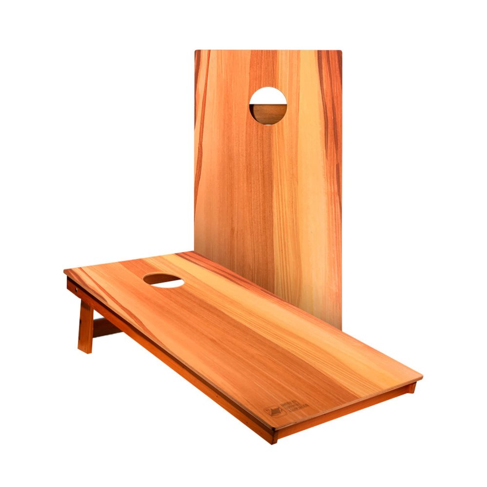 ACA American Cornhole Association Recreational Boards Regulation Backyard 2ft x 4ft Raw Wood Panel