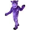 Purple Hippo Cartoon Costume Mascot Cosplay For Adult Design view 2