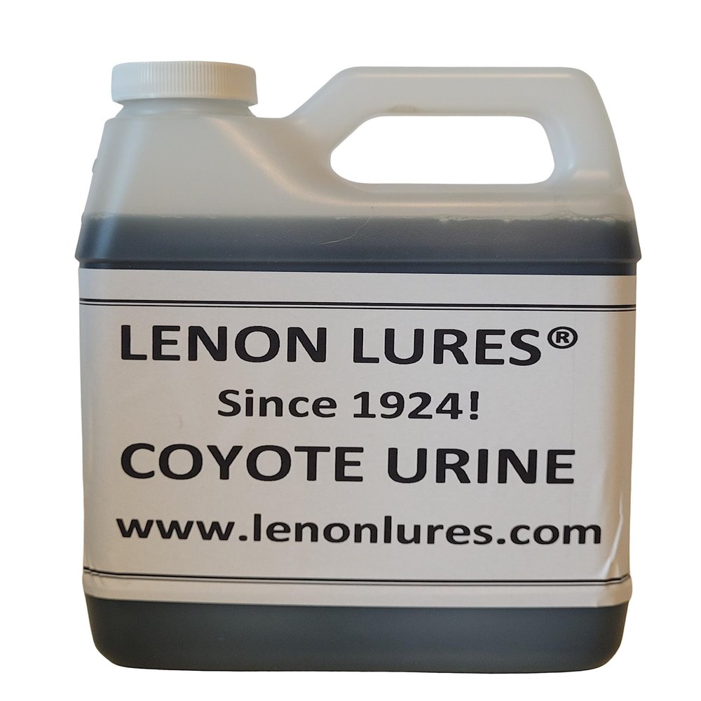 Lenon's Urine Choose from Bear, Bobcat, Coyote, Mink, Red Fox, Wolf Urine - 4 oz to Gallon Sizes - Since 1924 (Coyote Urine, Quart)