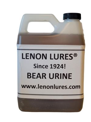 Lenon's Urine Choose from Bear, Bobcat, Coyote, Mink, Red Fox, Wolf Urine - 4 oz to Gallon Sizes - Since 1924 (Bear Urine, Quart)