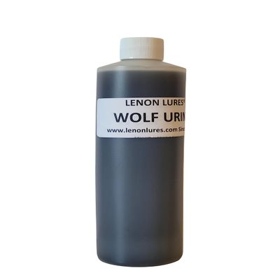 Lenon's Urine Choose from Bear, Bobcat, Coyote, Mink, Red Fox, Wolf Urine - 4 oz to Gallon Sizes - Since 1924 (Wolf, 16 oz)