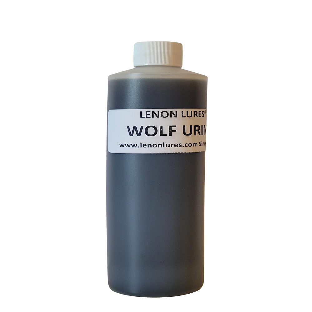 Lenon's Urine Choose from Bear, Bobcat, Coyote, Mink, Red Fox, Wolf Urine - 4 oz to Gallon Sizes - Since 1924 (Wolf, 16 oz)