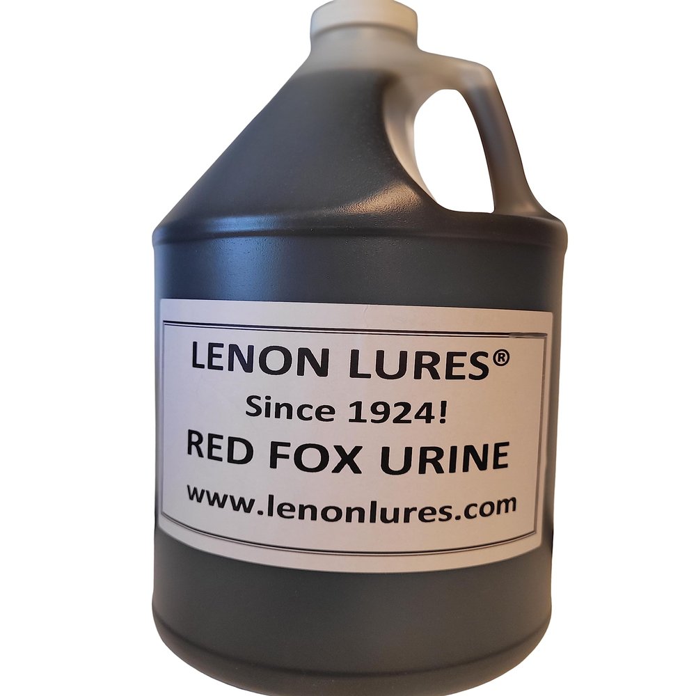 Lenon's Urine Choose from Bear, Bobcat, Coyote, Mink, Red Fox, Wolf Urine - 4 oz to Gallon Sizes - Since 1924 (Red Fox Urine, Gallon)