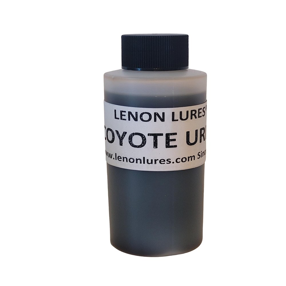 Lenon's Urine Choose from Bear, Bobcat, Coyote, Mink, Red Fox, Wolf Urine - 4 oz to Gallon Sizes - Since 1924 (Coyote Urine, 4 oz)