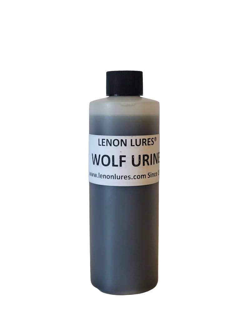 Lenon's Urine Choose from Bear, Bobcat, Coyote, Mink, Red Fox, Wolf Urine - 4 oz to Gallon Sizes - Since 1924 (Wolf, 8 oz)