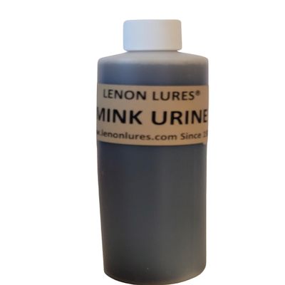 Lenon's Urine Choose from Bear, Bobcat, Coyote, Mink, Red Fox, Wolf Urine - 4 oz to Gallon Sizes - Since 1924 (Mink Urine, 16 oz)