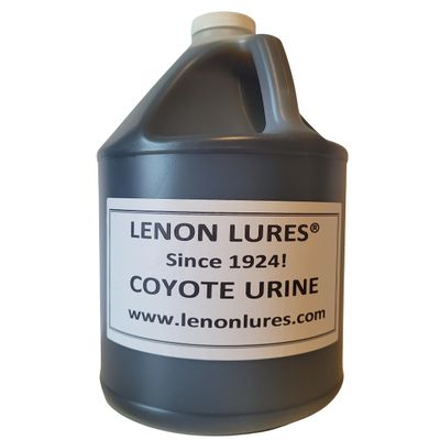 Lenon's Urine Choose from Bear, Bobcat, Coyote, Mink, Red Fox, Wolf Urine - 4 oz to Gallon Sizes - Since 1924 (Coyote Urine, Gallon)