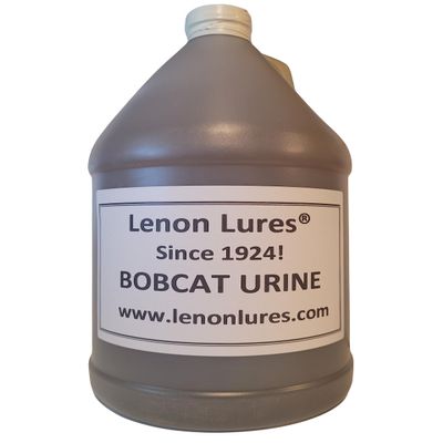 Lenon's Urine Choose from Bear, Bobcat, Coyote, Mink, Red Fox, Wolf Urine - 4 oz to Gallon Sizes - Since 1924 (Bobcat Urine, Gallon)