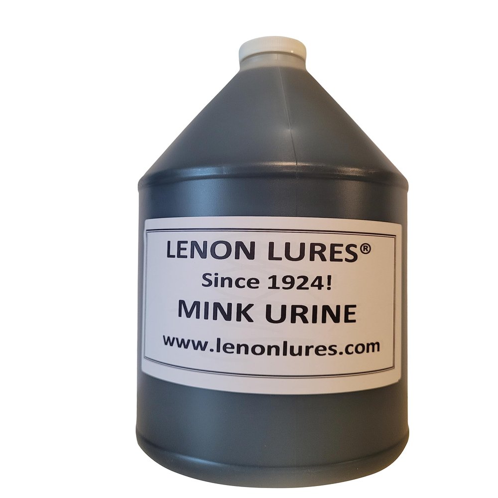 Lenon's Urine Choose from Bear, Bobcat, Coyote, Mink, Red Fox, Wolf Urine - 4 oz to Gallon Sizes - Since 1924 (Mink Urine, Gallon)
