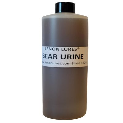 Lenon's Urine Choose from Bear, Bobcat, Coyote, Mink, Red Fox, Wolf Urine - 4 oz to Gallon Sizes - Since 1924 (Bear Urine, 16 oz)