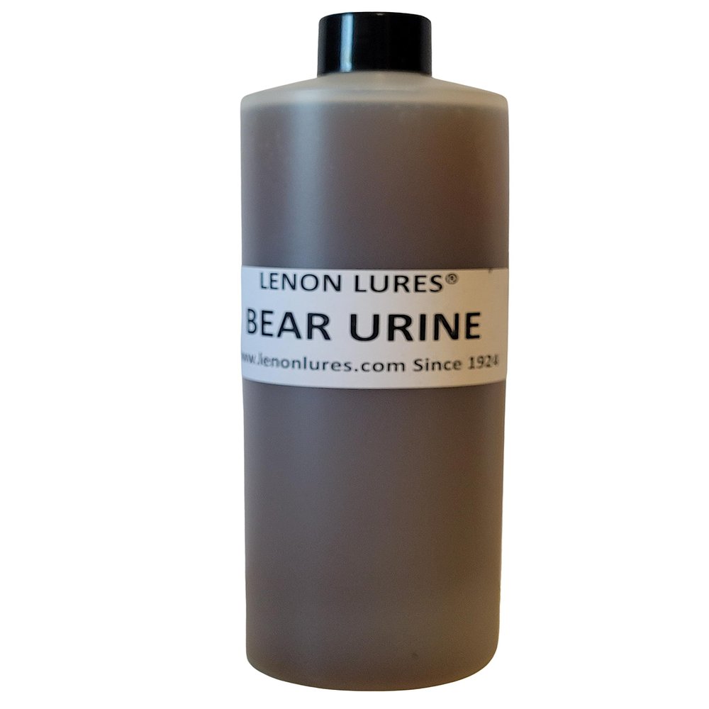 Lenon's Urine Choose from Bear, Bobcat, Coyote, Mink, Red Fox, Wolf Urine - 4 oz to Gallon Sizes - Since 1924 (Bear Urine, 16 oz)