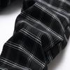 NOVOCCT Plaid Pants for Men - Skinny Mens Dress Pants - Stretch Slim Fit Business Casual Dress Chinos for Men (Black Plaid - T10, 32) view 2