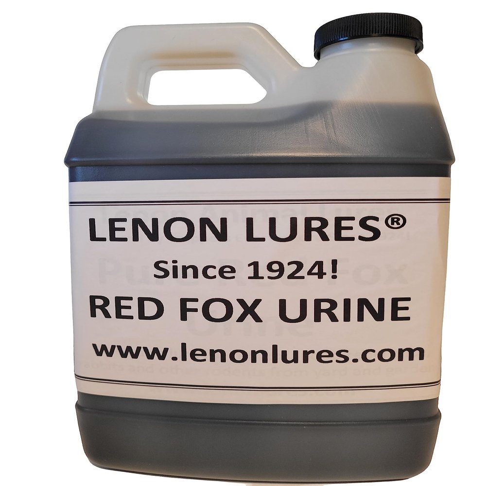 Lenon's Urine Choose from Bear, Bobcat, Coyote, Mink, Red Fox, Wolf Urine - 4 oz to Gallon Sizes - Since 1924 (Red Fox Urine, Half Gallon)