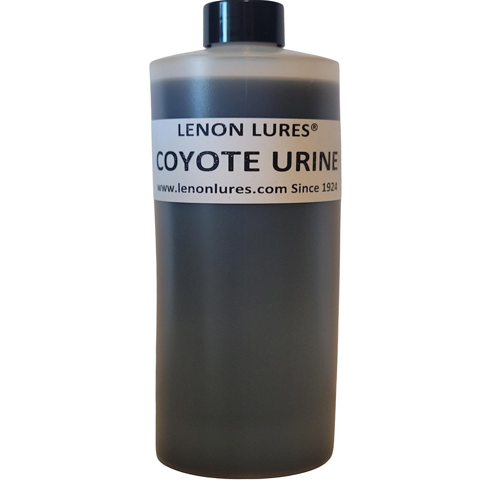 Lenon's Urine Choose from Bear, Bobcat, Coyote, Mink, Red Fox, Wolf Urine - 4 oz to Gallon Sizes - Since 1924 (Coyote Urine, 16 oz)