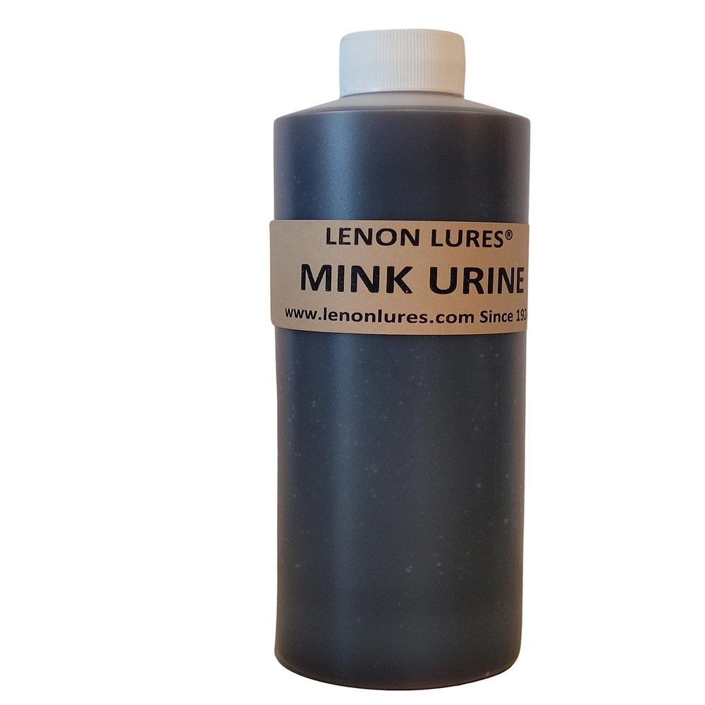 Lenon's Urine Choose from Bear, Bobcat, Coyote, Mink, Red Fox, Wolf Urine - 4 oz to Gallon Sizes - Since 1924 (Mink Urine, 8 oz)