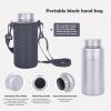 Boundless Voyage Titanium Bottle 1L Single-layer Sports Water Bottle 750ml Pot Cup Ultralight Leakproof Drinkware for Outdoor Camping Hiking (Ti3013D Bottle 1packed) view 4