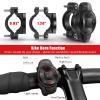 WSDCAM 2 Pack Bike Tail Light with Turn Signals and Brake Light Bike Horn Alarm with Remote, Built in Speaker/Light Sensor/Vibration Sensor, Smart Auto ON/Off Rechargeable Waterproof Rear Bike Light view 4