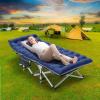 Barbella Folding Camping Cot, Folding Cot Camping Cots for Adults, Portable Sleeping Cot with Mattress Foldable Outdoor Bed Camp Cots Guest Bed with Carry Bag for Home, Office & Outdoor Use view 2