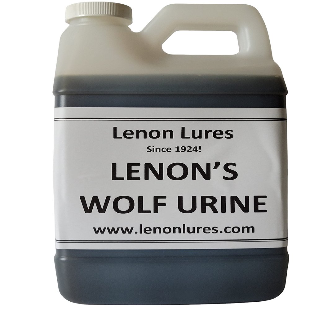 Lenon's Urine Choose from Bear, Bobcat, Coyote, Mink, Red Fox, Wolf Urine - 4 oz to Gallon Sizes - Since 1924 (Wolf, Quart)