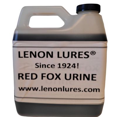 Lenon's Urine Choose from Bear, Bobcat, Coyote, Mink, Red Fox, Wolf Urine - 4 oz to Gallon Sizes - Since 1924 (Red Fox Urine, Quart)