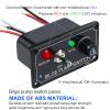 AMOMD 12V Bilge Pump Control Switch Panel 3 Way Manual/Off/Auto with LED Indicator 5A Fuse for Yacht Camper Truck Marine Boat view 2
