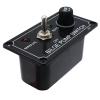 AMOMD 12V Bilge Pump Control Switch Panel 3 Way Manual/Off/Auto with LED Indicator 5A Fuse for Yacht Camper Truck Marine Boat view 3