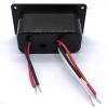 AMOMD 12V Bilge Pump Control Switch Panel 3 Way Manual/Off/Auto with LED Indicator 5A Fuse for Yacht Camper Truck Marine Boat view 4